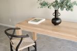 Parsons Solid White Oak Dining Table | Tables by Caleth | 9 Academy in Salisbury