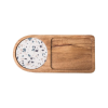Ceramic + Wood Coaster | Serving Board in Serveware by Vanilla Bean