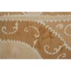 Hand Embroidered Suzani Quilt - Muted Color Green Uzbek Tabl | Tablecloth in Linens & Bedding by Vintage Pillows Store
