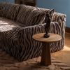 Hexagon Side Table Walnut | Work by District Loom