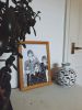 The Beatles Print, Beatles Drinking Tea | Prints by Carissa Tanton. Item composed of paper