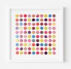 One Hundred Splash Dots Painting, Copper | Collage in Paintings by Amelia Coward