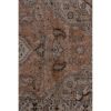 Distressed Antique Turkish Oushak Rug with All Over Floral | Area Rug in Rugs by Vintage Pillows Store. Item composed of wool & fiber