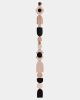 Large Wall Hanging - Speckled Sand Black Colorway | Wall Sculpture in Wall Hangings by Eliana Bernard