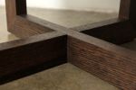 Round Wood Coffee Table | Orchard Table | Tables by Alabama Sawyer. Item composed of wood and steel