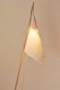 Natural Wooden Lamp | Floor Lamp in Lamps by VANDENHEEDE FURNITURE-ART-DESIGN. Item composed of wood and paper in boho or contemporary style