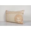 Vintage Suzani Lumbar Pillow Cover, Faded Bedding Cushion Co | Pillows by Vintage Pillows Store