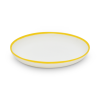 Ligne Medium Plate | Dinnerware by Tina Frey. Item composed of ceramic and synthetic