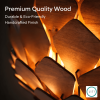 Petra Wooden Pendant Light | Pendants by Lit Lamps - Sustainable Mindful Lighting