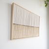 RE-FRAMED Collection: 'LINE IN THE SAND II' | Tapestry in Wall Hangings by Rianne Aarts / Teddy and Wool Studio