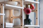 Wall shelf, Wooden shelves, Mid century modern shelf | Shelving in Storage by Plywood Project. Item composed of oak wood in minimalism or mid century modern style