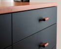 Leather Drawer Pulls - MILANO-PURE - VINTAGE | Hardware by minimaro - luxury furniture handles. Item composed of leather