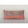 Anatolian Carpet Rug Pillow, Lumbar Oblong Pillow Cover | Sham in Linens & Bedding by Vintage Pillows Store. Item made of cotton with fiber