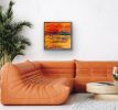 Sunset | Oil And Acrylic Painting in Paintings by Checa Art. Item composed of canvas and synthetic