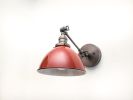 Swinging Adjustable Wall Light - Industrial Sconce | Sconces by Retro Steam Works. Item made of metal works with industrial style