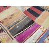 Home Decor Interior Designer Handmade PATCHWORK Office Kilim | Area Rug in Rugs by Vintage Pillows Store. Item composed of cotton