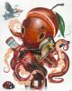"Vitamin Sea" | Prints by Greg "CRAOLA" Simkins. Item composed of paper