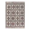 Vintage Aubusson Turkish Jajim Kilim Rug 4'11'' X 6'10'' | Area Rug in Rugs by Vintage Pillows Store. Item composed of wool and fiber