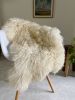 Longhaired Ivory Gotland | Small Rug in Rugs by East Perry. Item composed of fabric