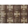 Organic Wool Floral Turkish Karapinar Tulu Rug - Shaggy Carp | Area Rug in Rugs by Vintage Pillows Store