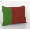 Handmade Colorful Kilim Cushion Cover, Handwoven Wool Scatte | Pillows by Vintage Pillows Store