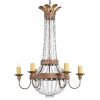 SL1307 Iron and Crystal | Chandeliers by Alan M