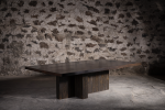 Convertible Dark Pine Ping Pong / Dining Table | Tables by NO AGE FURNITURE STUDIO