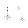 Alan Mizrahi QZ5015 Lyon Flared | Chandeliers by Alan Mizrahi Lighting Design