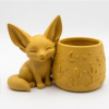 Fennec Fox Planter | Plant Stand in Plants & Landscape by Kimi Craft Corner