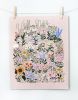 Wildflowers of North America Poster Blush | Digital Art in Art & Wall Decor by Leah Duncan. Item compatible with mid century modern and contemporary style