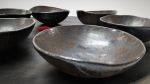 Black Ceramic Serving Tray | Serveware by YomYomceramic. Item composed of ceramic
