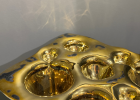 Liquid Metal Gold Platter | Serveware by PlusObject