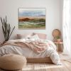 Plateau Mirage Art Print - Abstract Desert Landscape | Prints in Paintings by Lara Eckerman Art