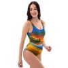 One Piece Swimsuit - Day Blazed - Tropical Sunset | Work by Eman's Gallery
