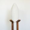 Off-White Curly Sheepskin Pillow 18x18 | Pillows by Vantage Design