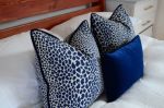 sapphire blue velvet pillow case // rectangle velvet cushion | Pillows by velvet + linen