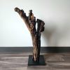 Large Driftwood Root Sculpture "Lonely Butte" | Sculptures by Sculptured By Nature  By John Walker. Item made of wood works with minimalism style