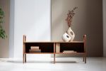 Low tv stand, Mid century modern sideboard | Storage by Plywood Project. Item composed of birch wood compatible with minimalism and mid century modern style