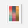 Seattle Stripe Colour Study Print | Prints by Amelia Coward