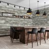 Weathered Wooden Plank  —  Rustic Farmhouse Luxury Wallpaper Mural | Wall Treatments by ELLE WALLS