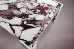 Enigma Calacatta Viola Rectangular Marble Coffee Table | Dining Table in Tables by HamamDecor LLC