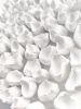 "Pure white #3" | Wall Sculpture in Wall Hangings by Natasha Kanevski. Item composed of canvas in minimalism or contemporary style