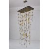 Alan Mizrahi PS1425 Golden Agate Cascade | Chandeliers by Alan Mizrahi Lighting Design