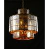 QZ7507 Vitti Mirrored Glass Chandelier | Chandeliers by Alan M