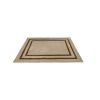 Frame Rug - Taupe | Area Rug in Rugs by Ruggism