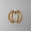 The lantern - Wooden hanging lamp (Price taxes included) | Pendants by Slice of wood / Tranche de bois