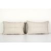 Pair Black Tashkent Velvet Suzani Floral Lumbar Pillow Case | Sham in Linens & Bedding by Vintage Pillows Store. Item made of cotton