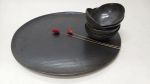 Modern Ceramic Passover Seder Plate - Creative Matzah Decor | Ceramic Plates by YomYomceramic