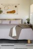 Alaia Sherpa Throw - MOSS | Linens & Bedding by HOUSE NO.23