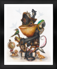 "Oh Captain, My Captain" | Prints by Greg "CRAOLA" Simkins. Item composed of paper